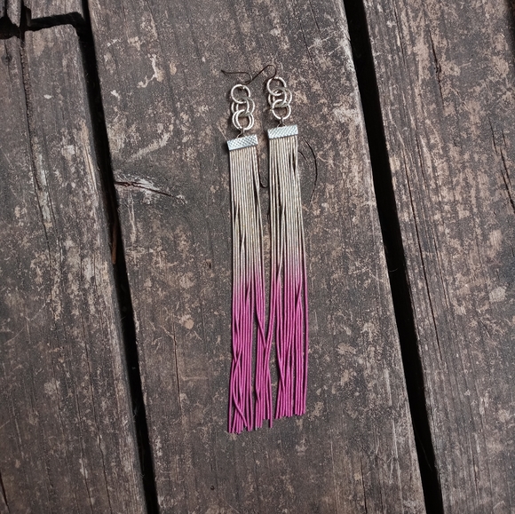 🌺 Rare 💕💗Earrings Length 💞Large - Picture 6 of 7
